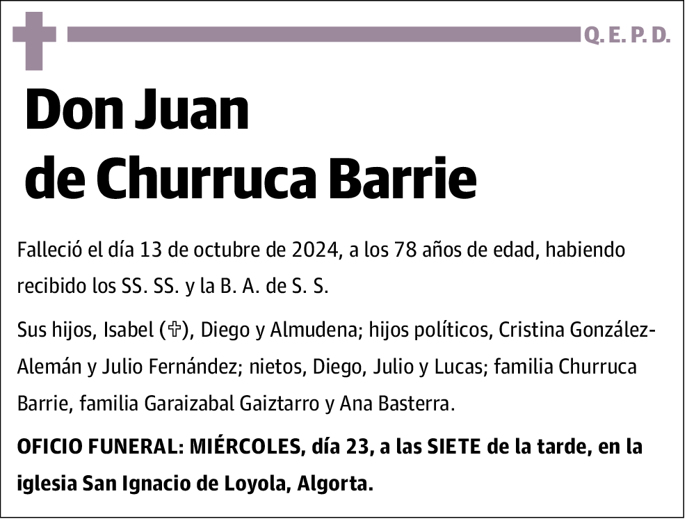 Juan de Churruca Barrie