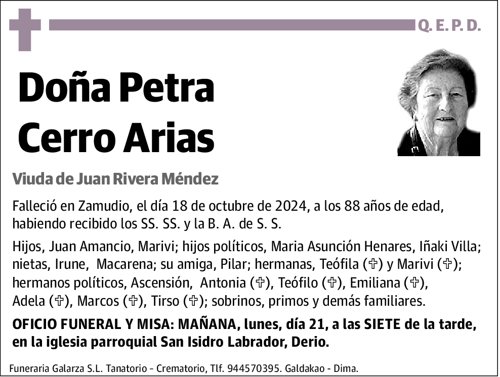 Petra Cerro Arias