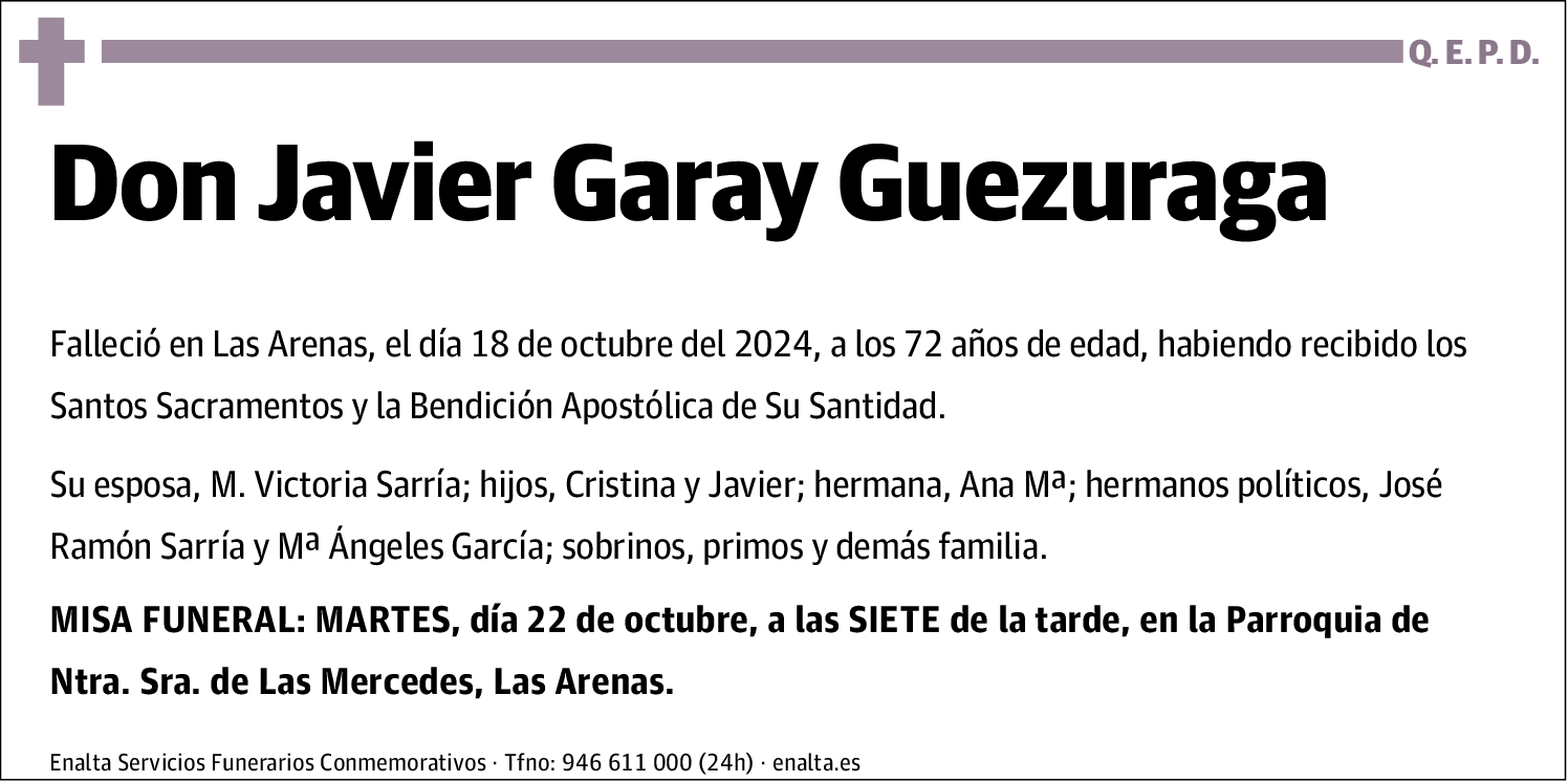 Javier Garay Guezuraga