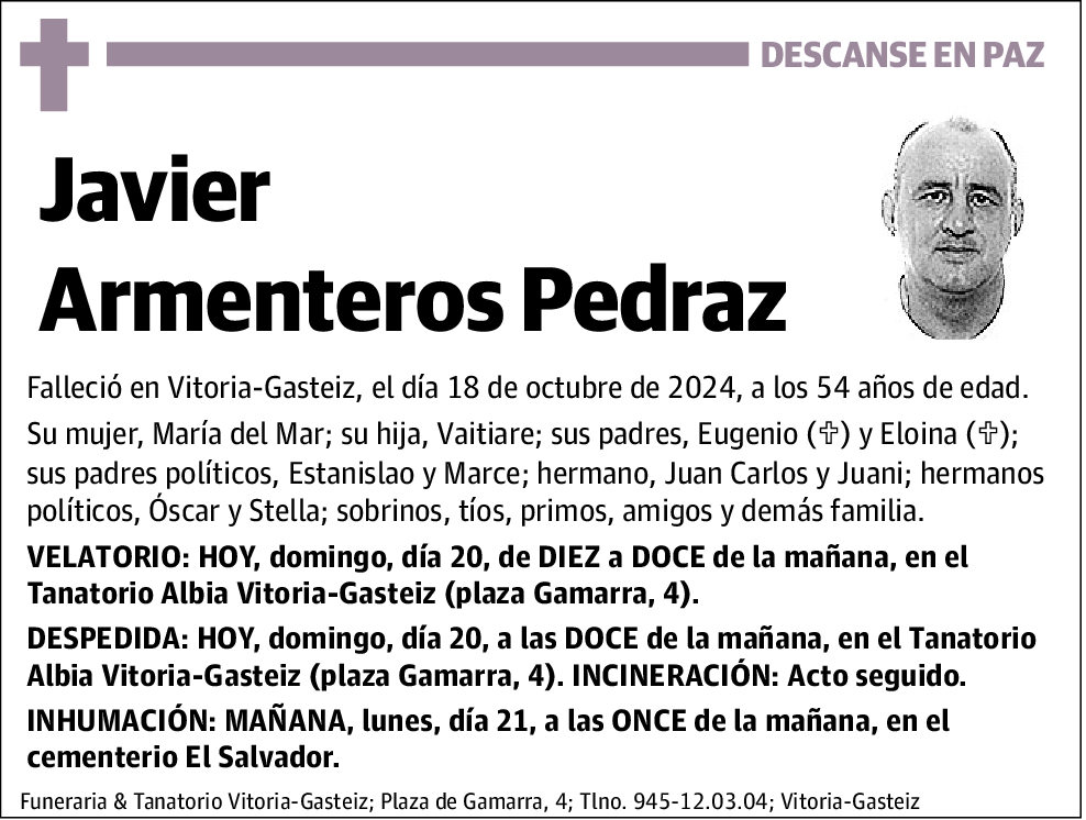 Javier Armenteros Pedraz