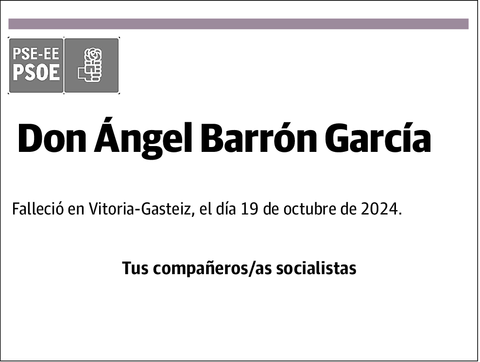Ángel Barron García