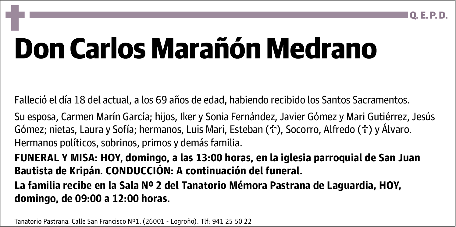 Carlos Marañón Medrano