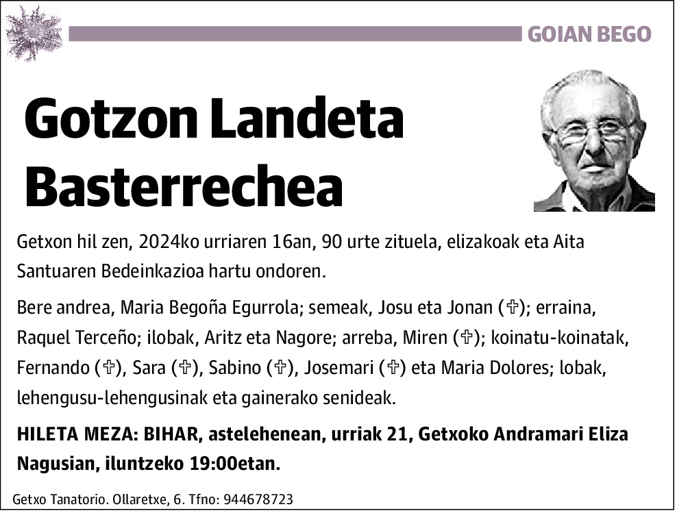 Gotxon Landeta Basterrechea