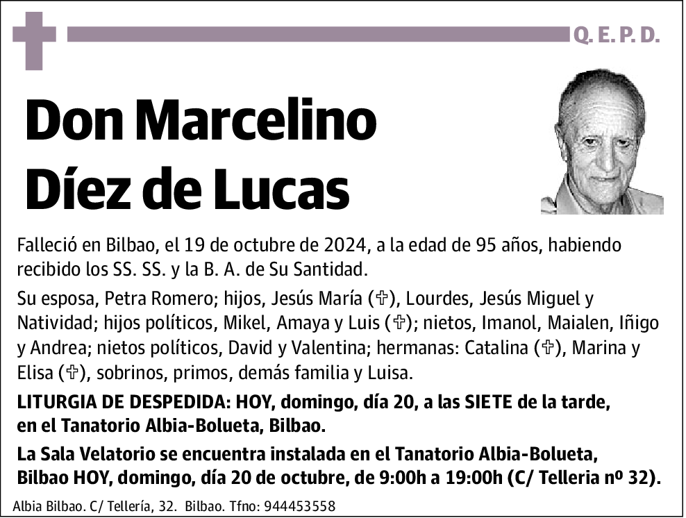 Marcelino Díez de Lucas