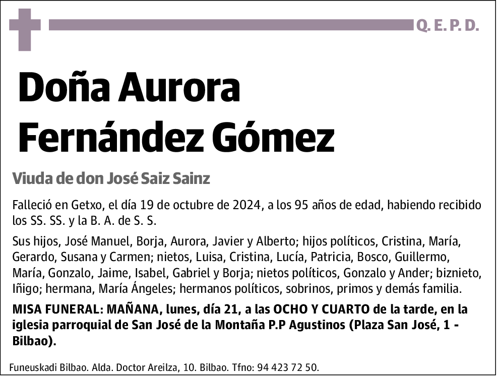 Aurora Fernández Gómez