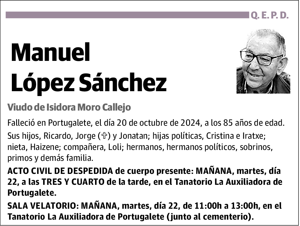 Manuel López Sánchez