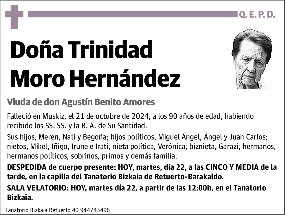 Trinidad Moro Hernández