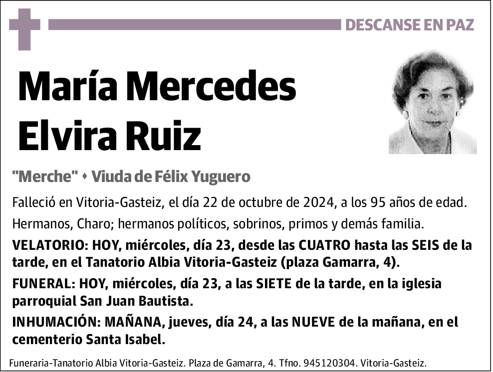 María Mercedes Elvira Ruiz