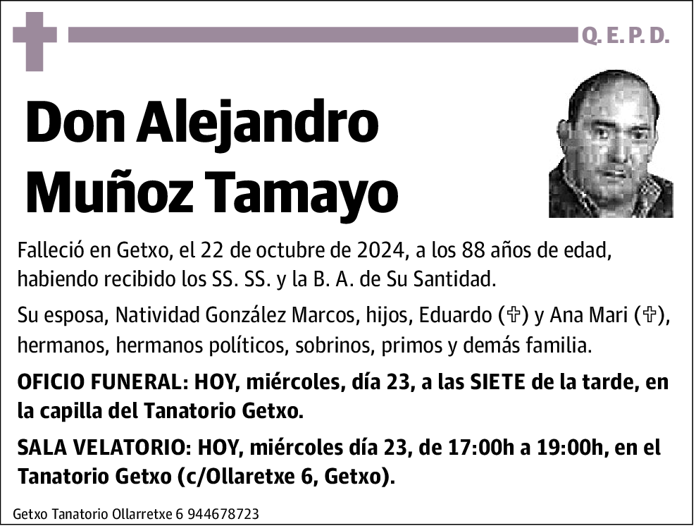 Alejandro Muñoz Tamayo