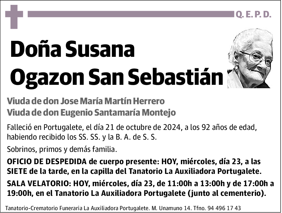 Susana Ogazon San Sebastián