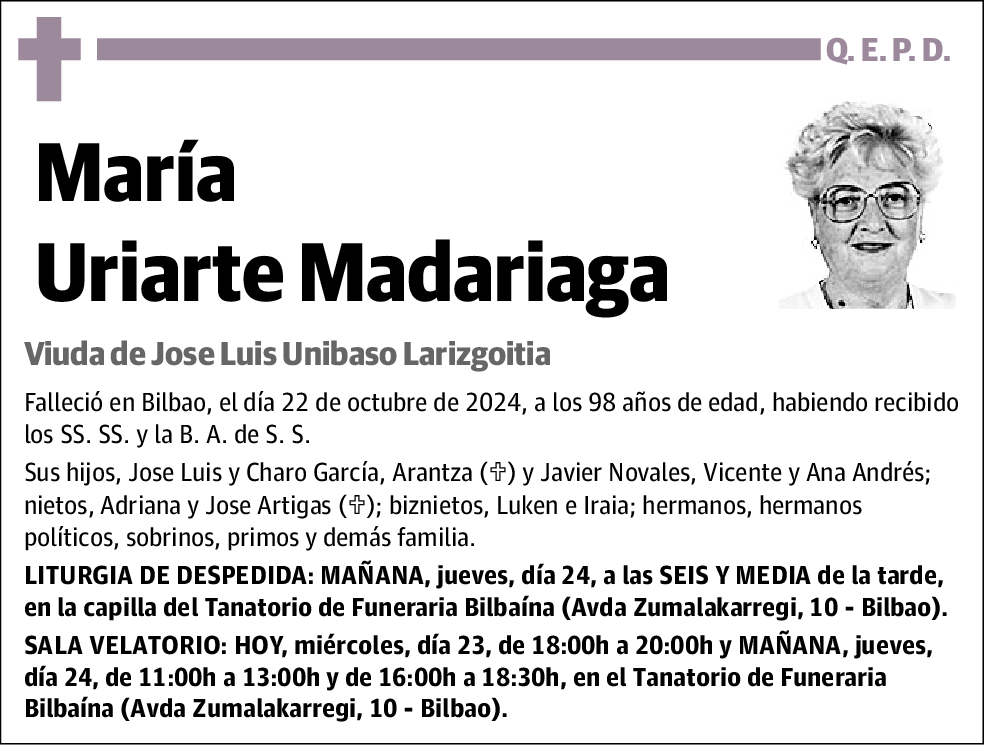 María Uriarte Madariaga