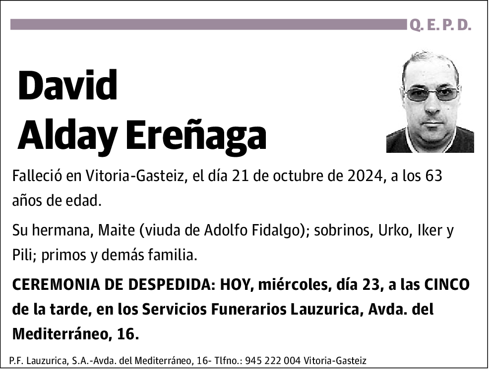 David Alday Ereñaga