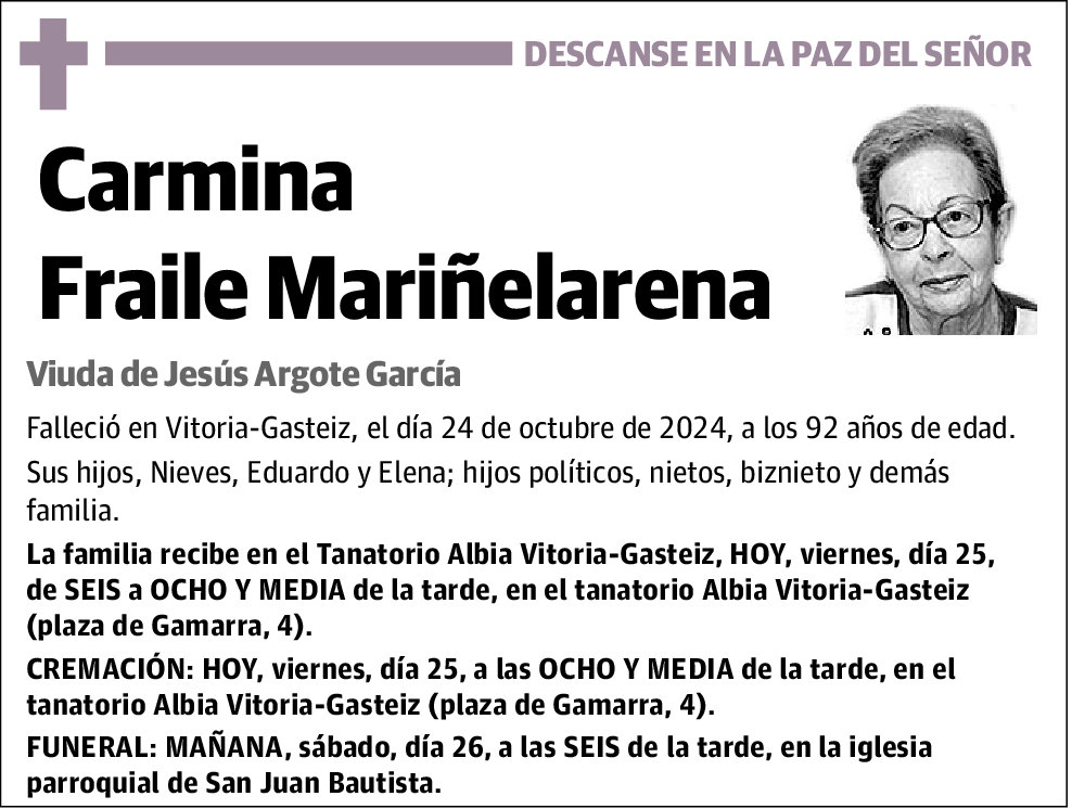 Carmina Fraile Mariñelarena