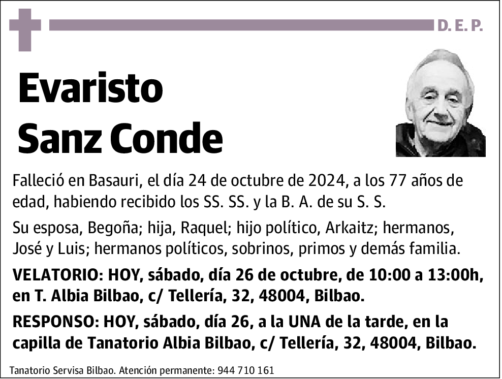 Evaristo Sanz Conde