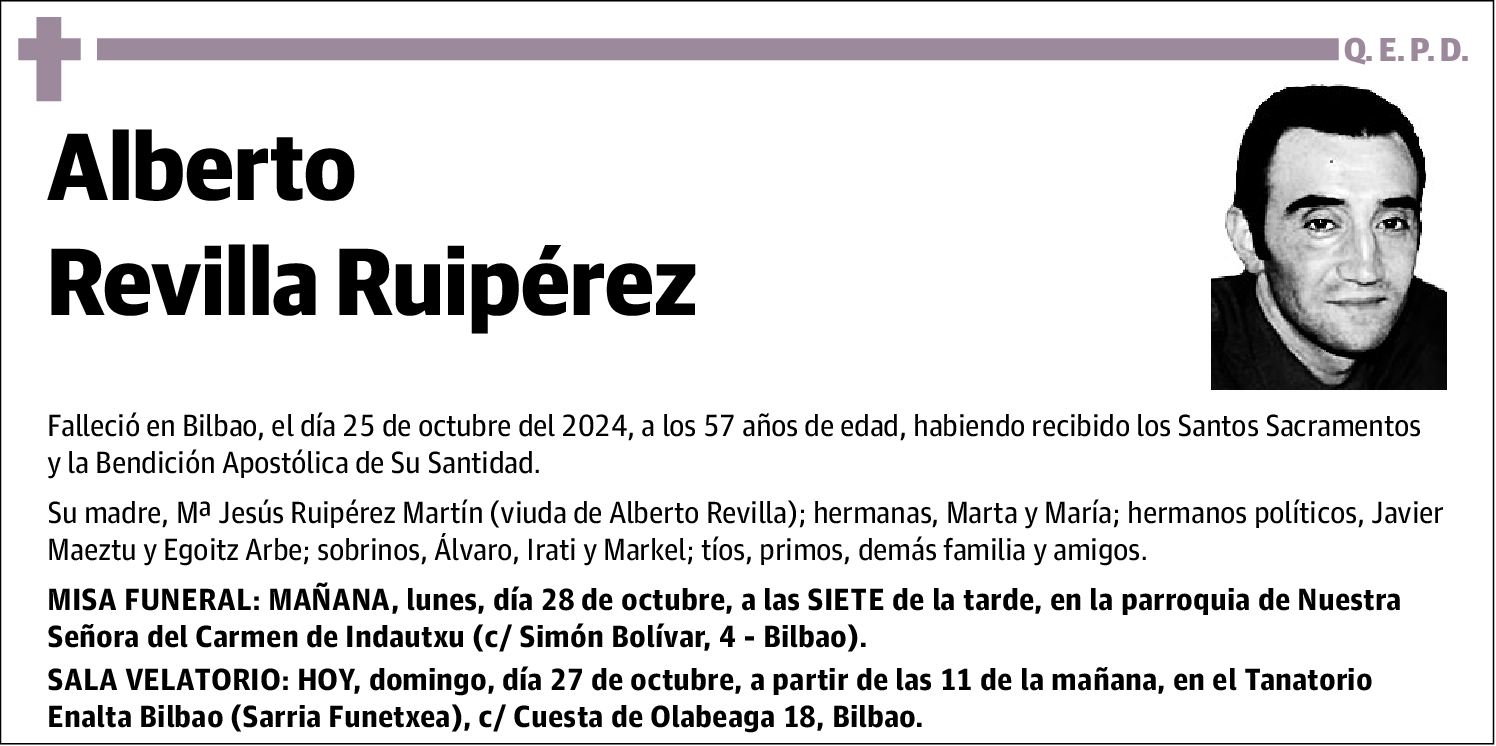 Alberto Revilla Ruipérez