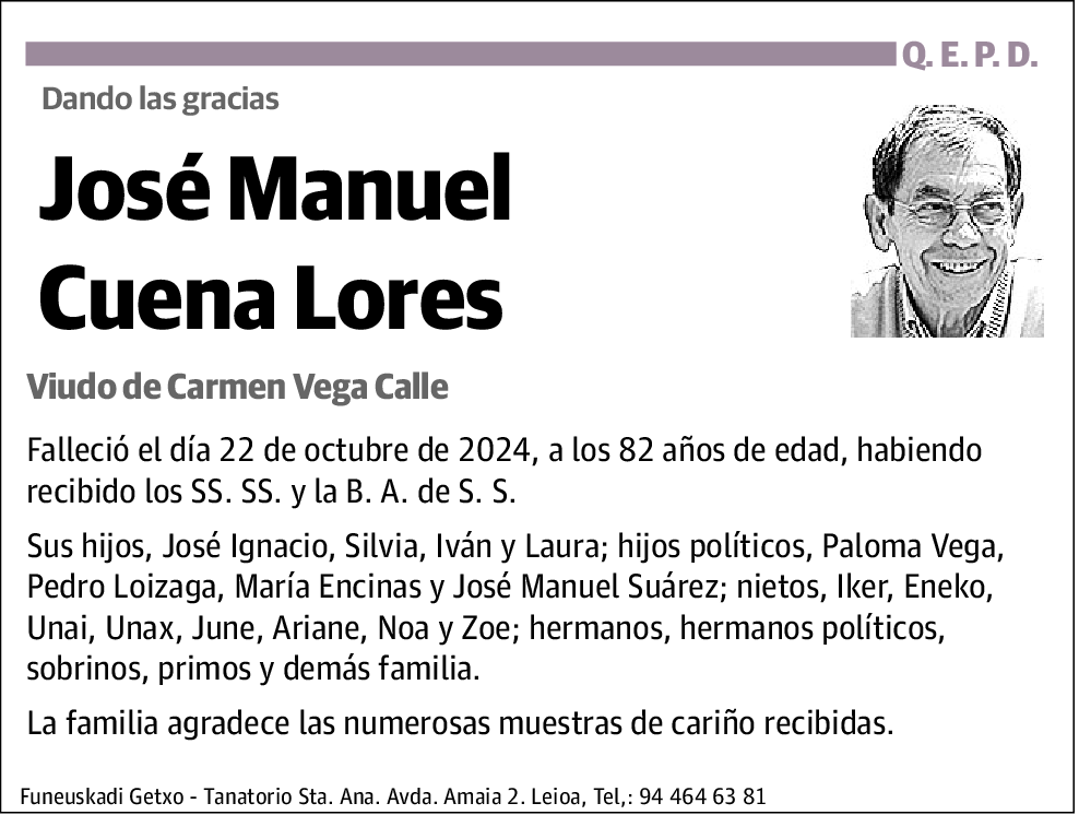 José Manuel Cuena Lores