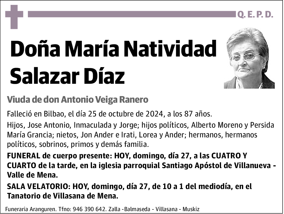 María Natividad Salazar Díaz