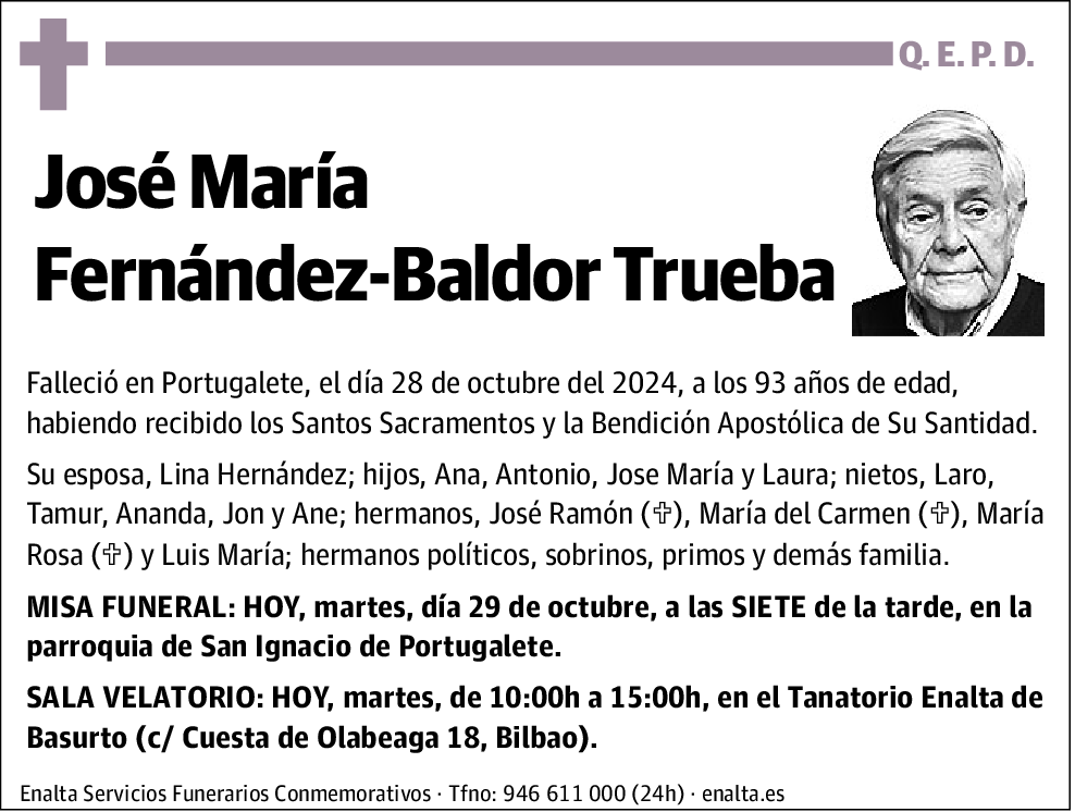 José María Fernández Baldor Trueba