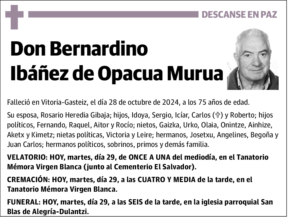 Bernardino Ibañez de Opacua Murua