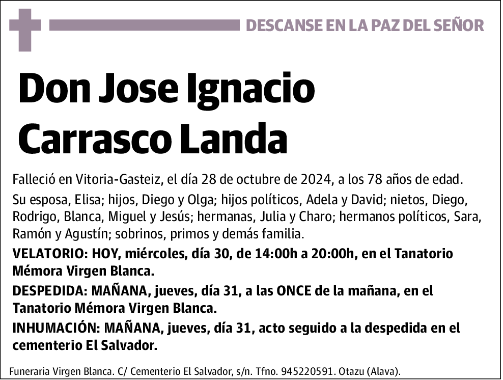 Jose Ignacio Carrasco Landa