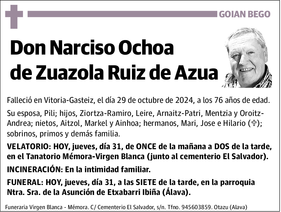 Narciso Ochoa de Zuazola Ruiz de Azua