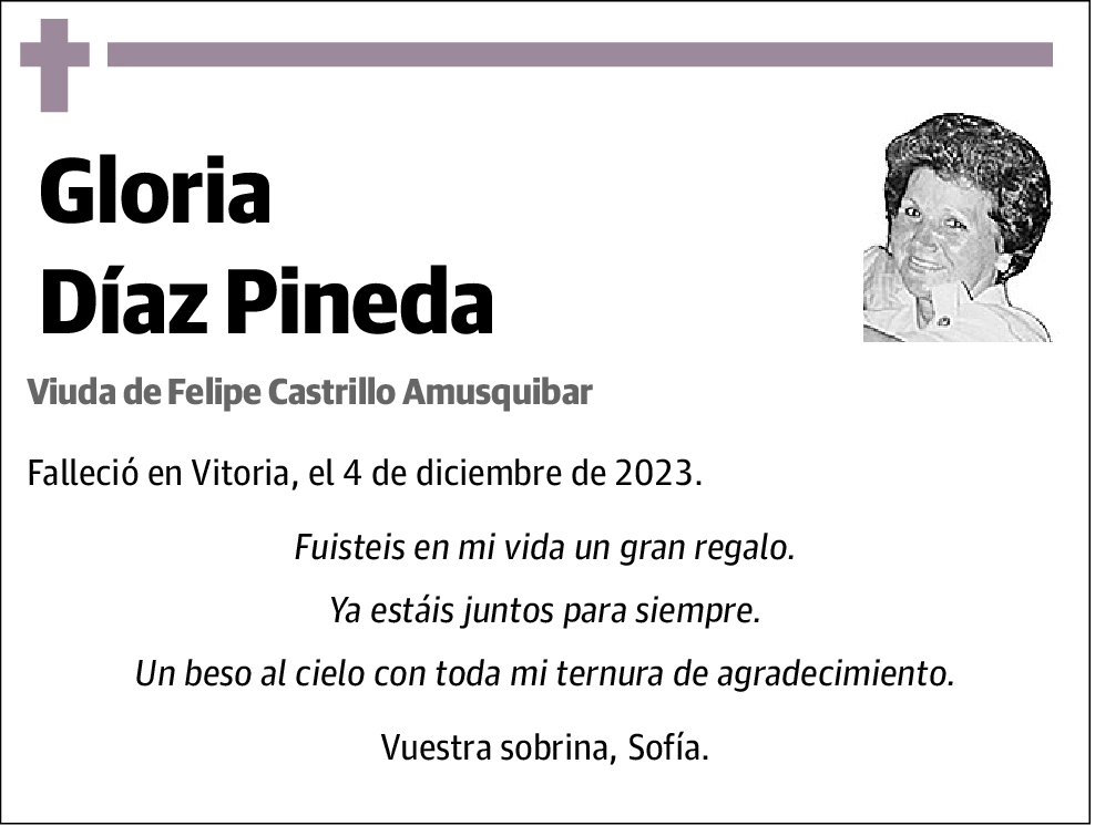 Gloria Díaz Pineda
