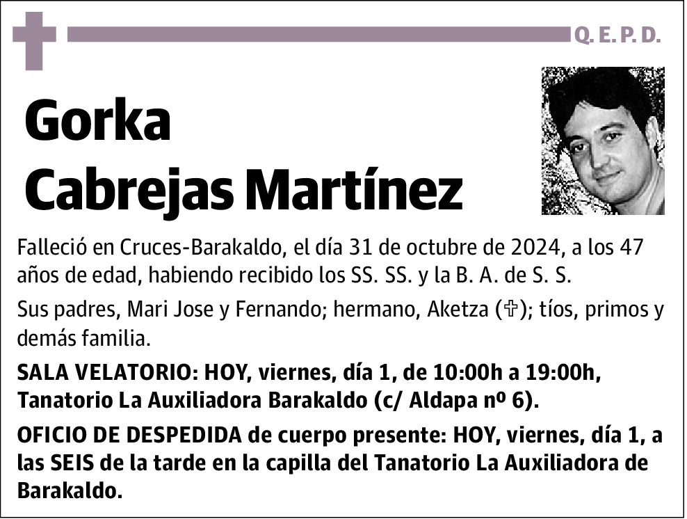 Gorka Cabrejas Martíinez