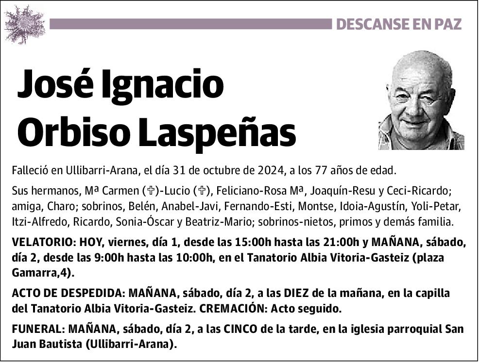 José Ignacio Orbiso Laspeñas