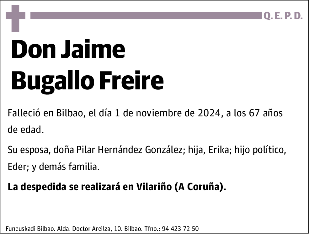 Jaime Bugallo Freire