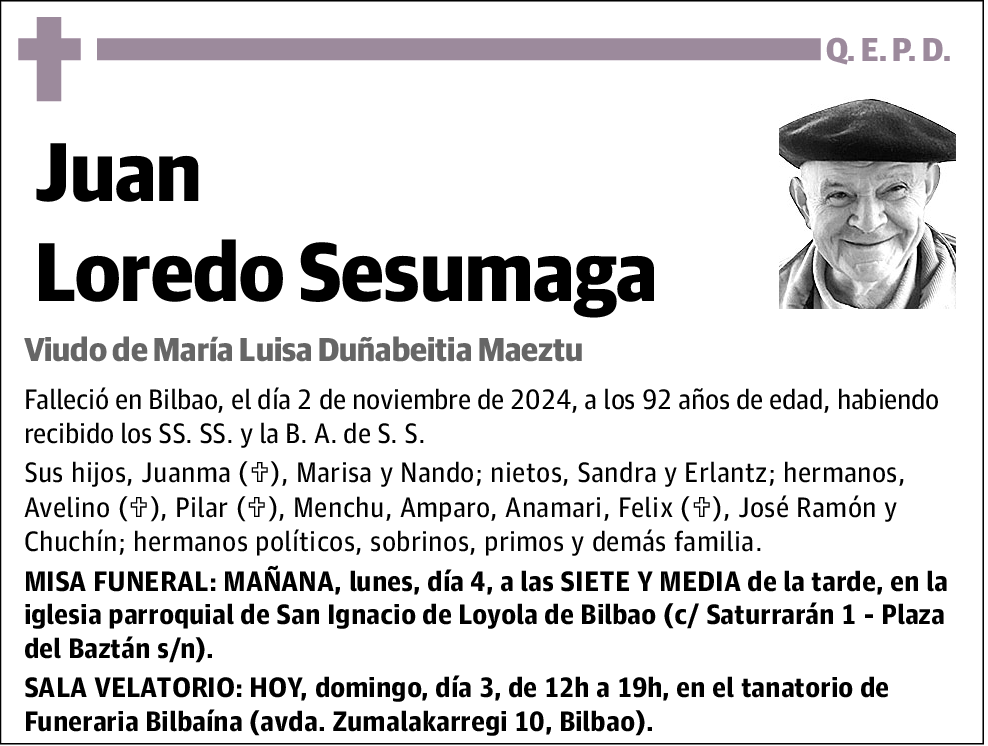 Juan Loredo Sesumaga