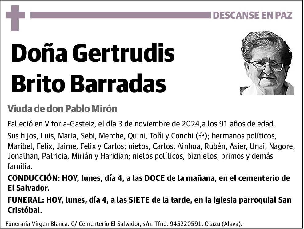 Gertrudis Brito Barradas