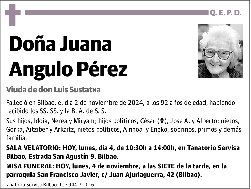 Juana Angulo Pérez