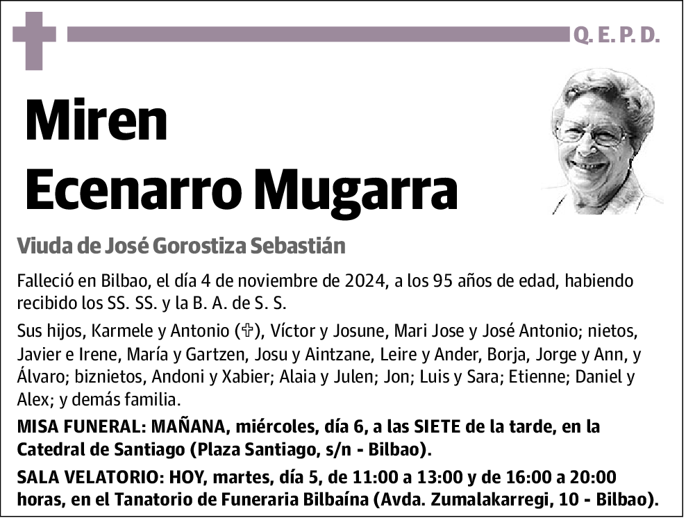 Miren Ecenarro Mugarra