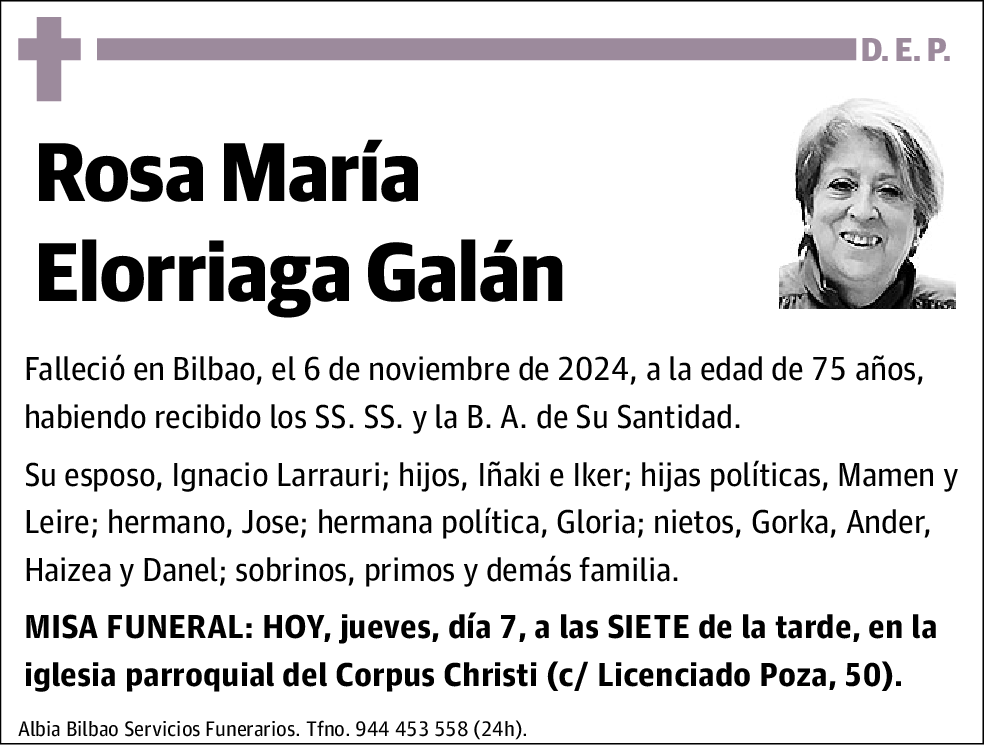 Rosa María Elorriaga Galán