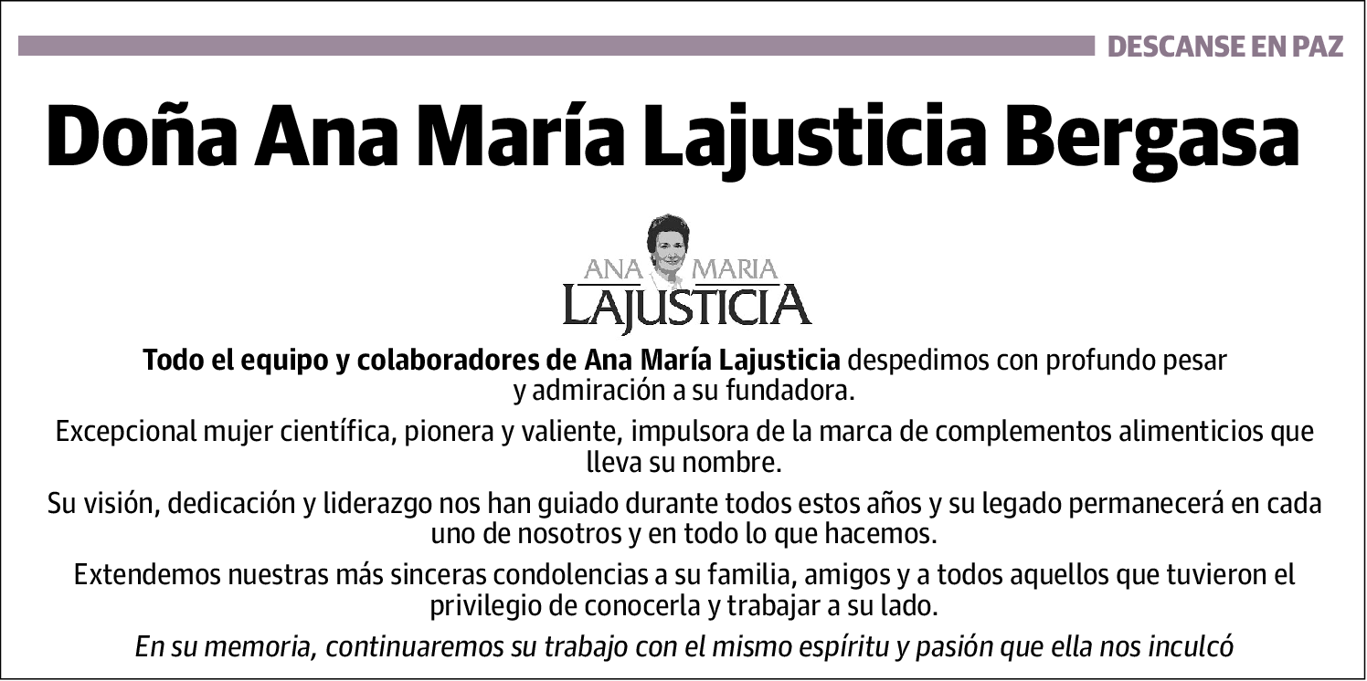 Ana Maria Lajusticia