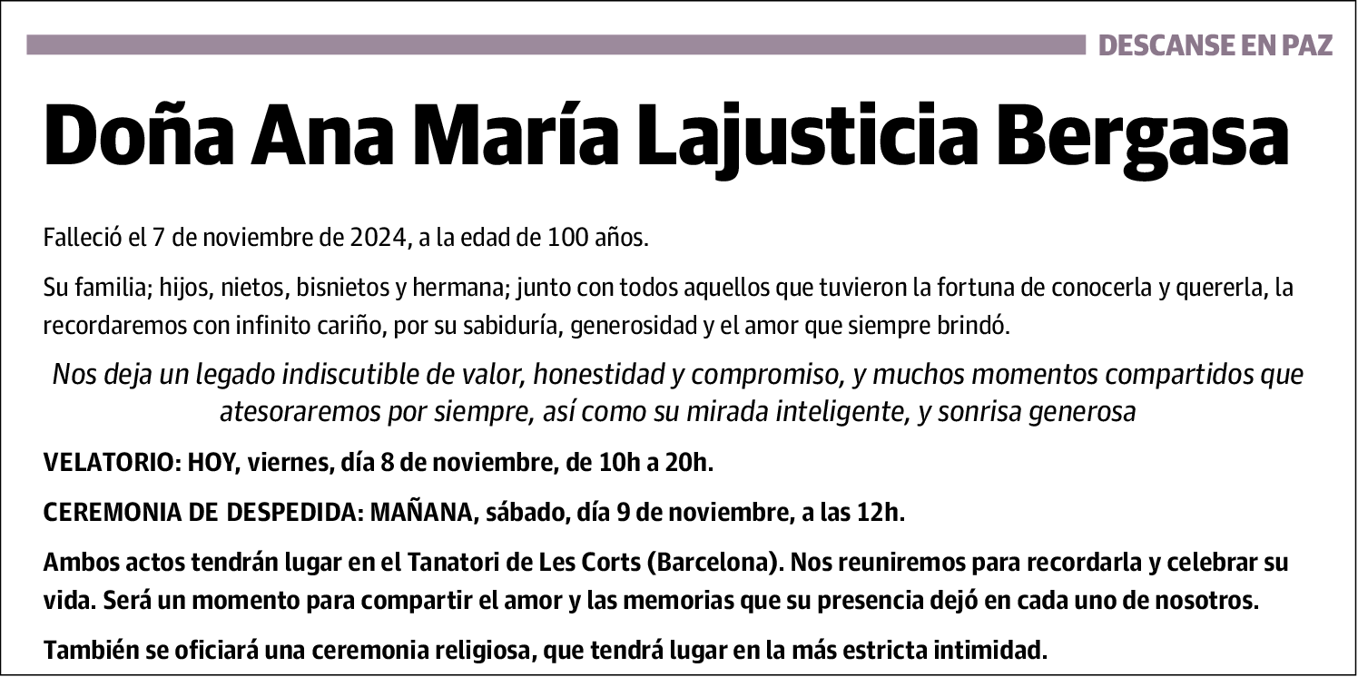 Ana Maria Lajusticia