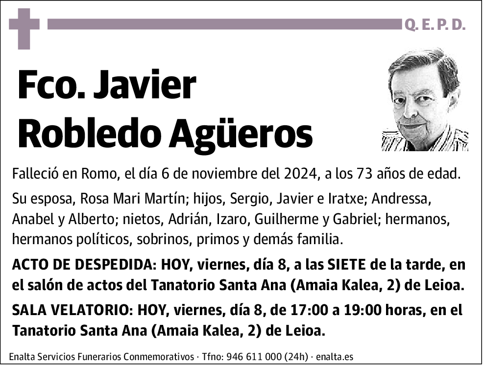 Fco. Javier Robledo Agüeros