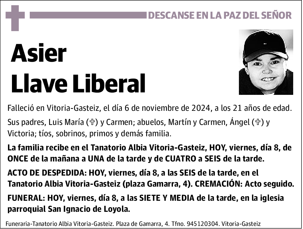 Asier Llave Liberal