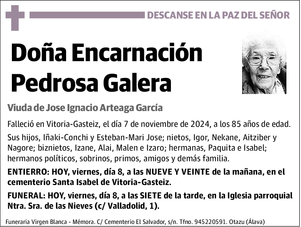 Encarnación Pedrosa Galera