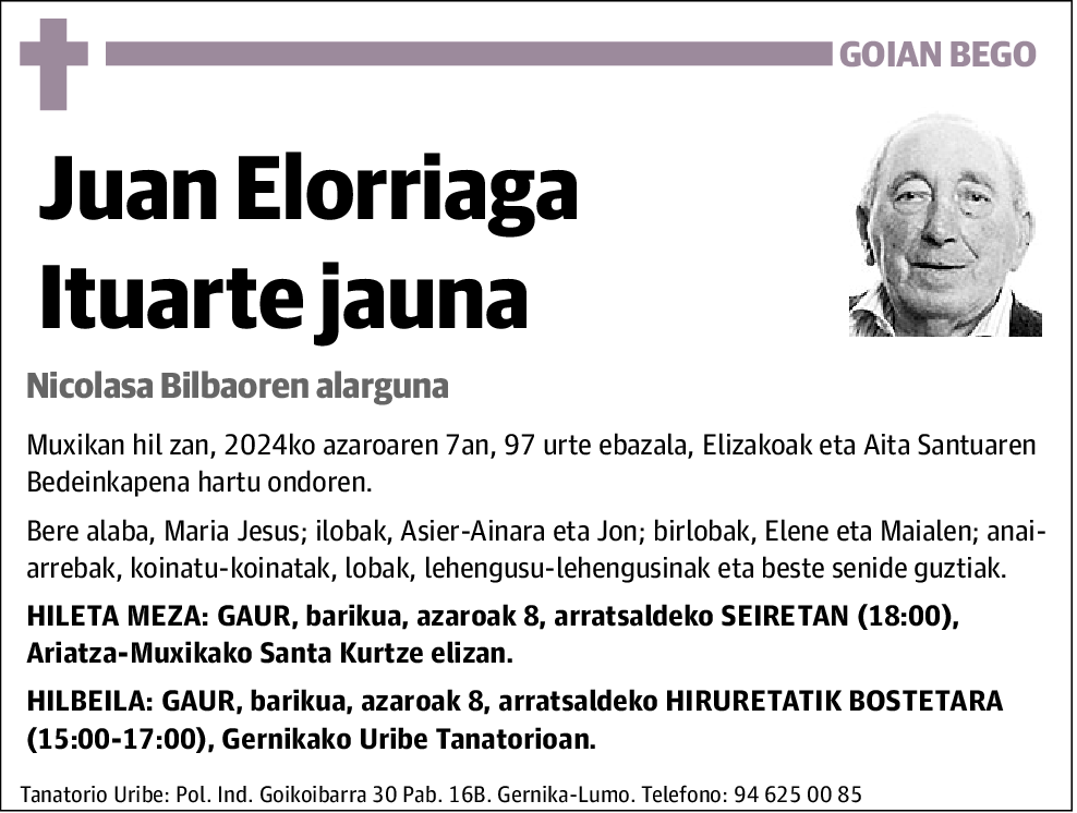 Juan Elorriaga Ituarte