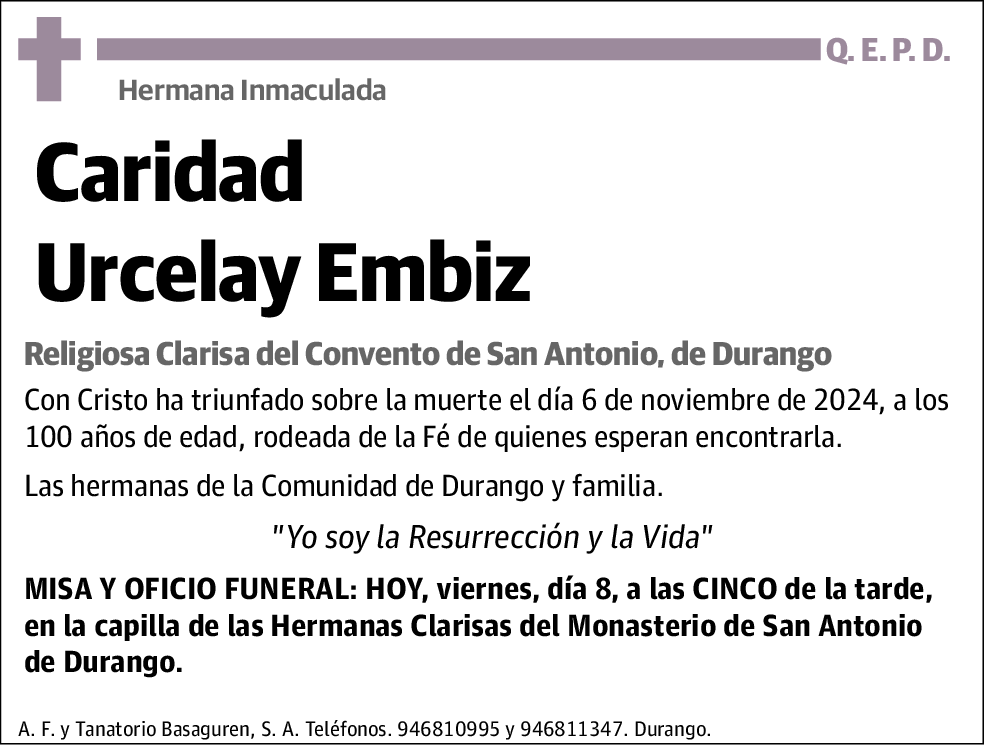 Caridad Urcelay Embiz