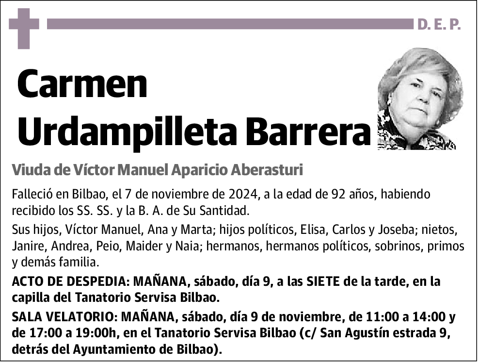 Carmen Urdampilleta Barrera