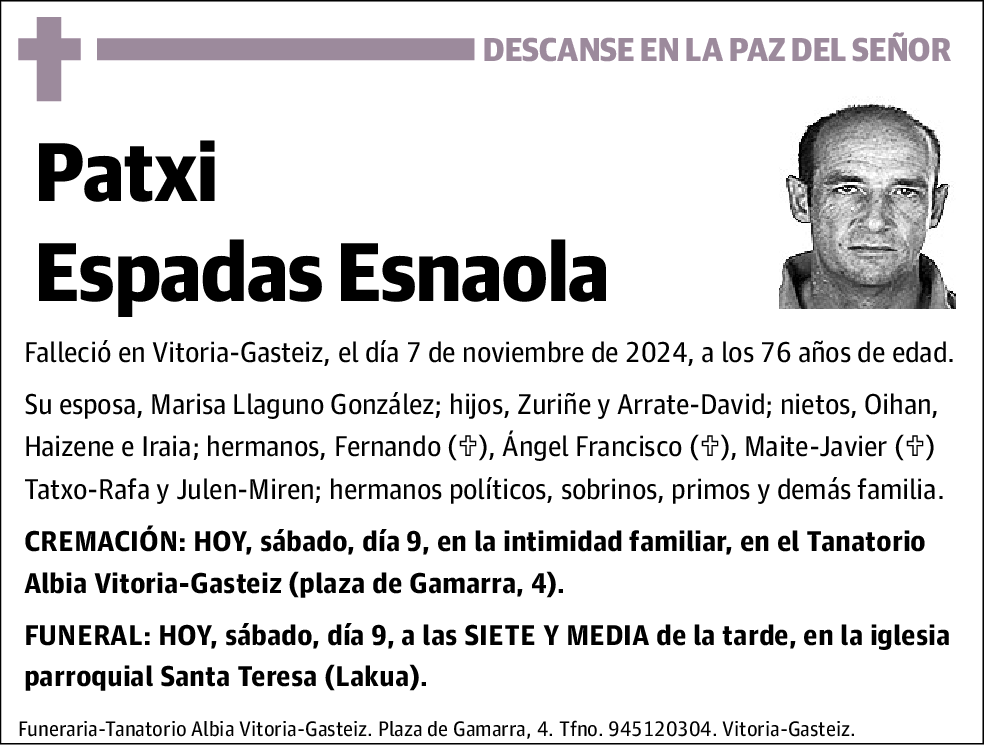Patxi Espadas Esnaola