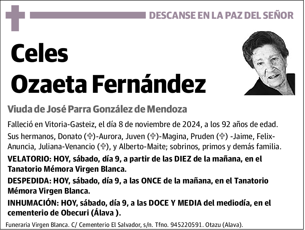 Celes Ozaeta Fernández