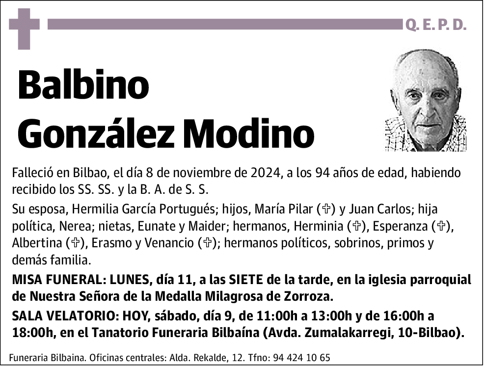 Balbino González Modino