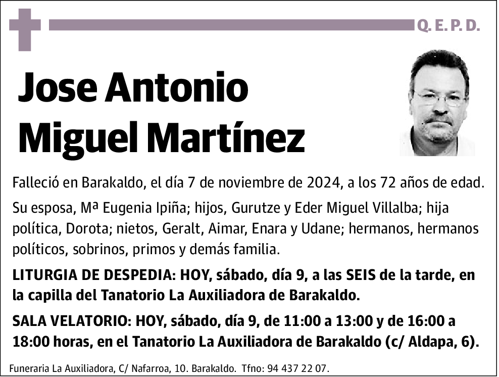 José Antonio Miguel Martínez