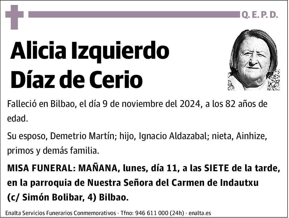 Alicia Izquierdo Díaz de Cerio