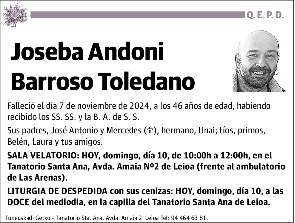 Joseba Andoni Barroso Toledano