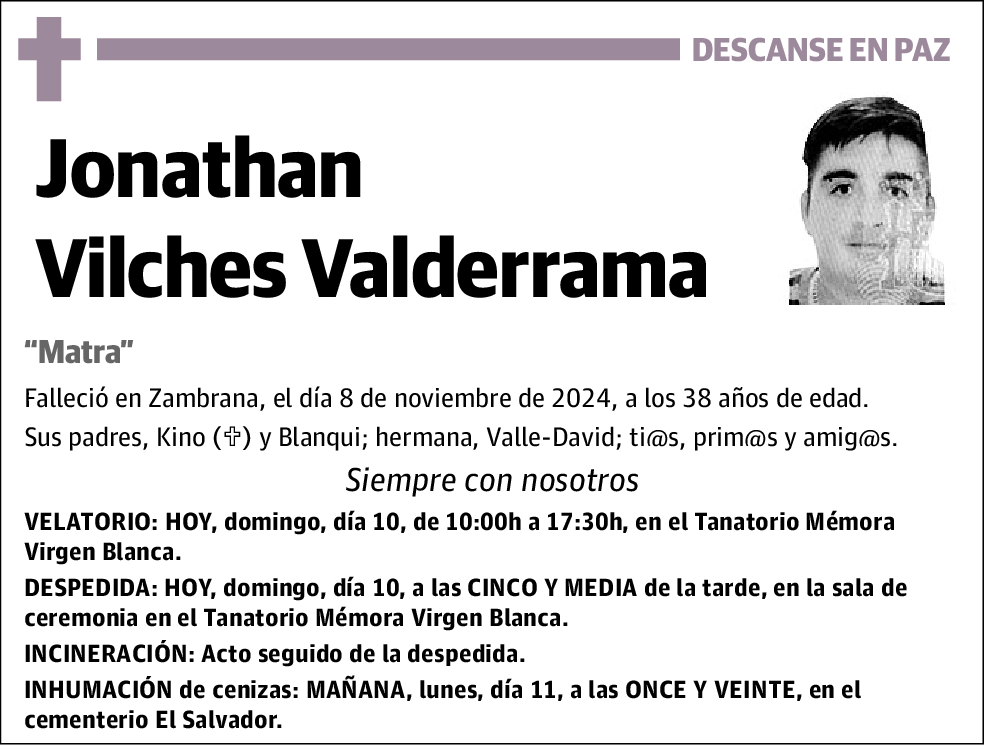 Jonathan Vilches Valderrama