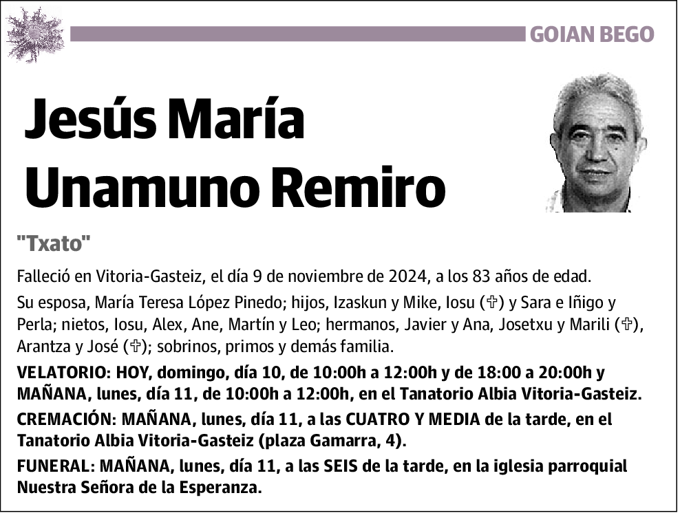 Jesús María Unamuno Remiro